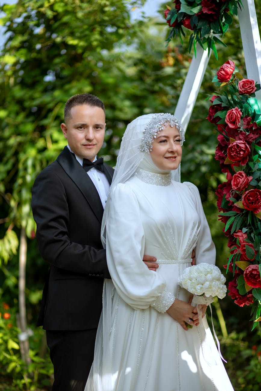 elegant outdoor wedding in turkiye